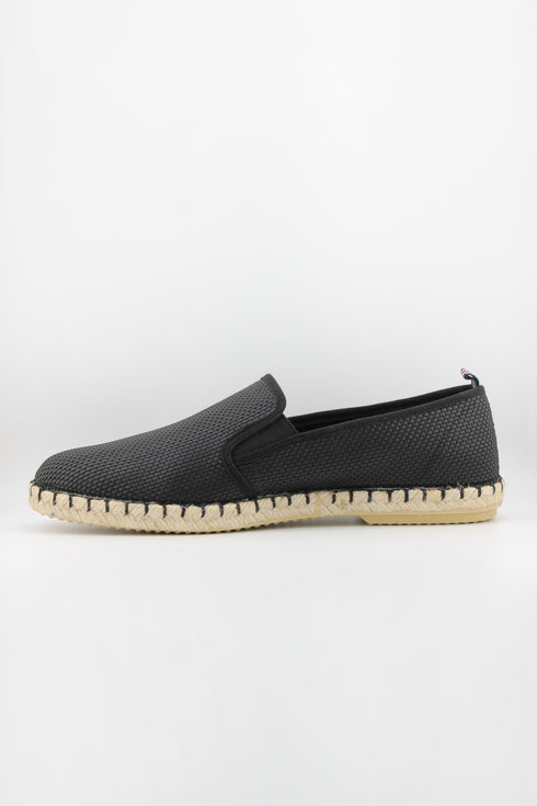 Verbenas Men Textured Slip-On Espadrille Loafers
